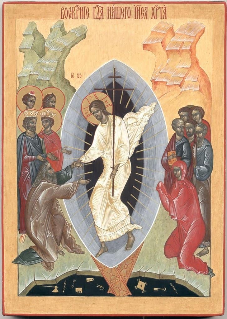 Пасха 2017: Икона Воскресения Христова