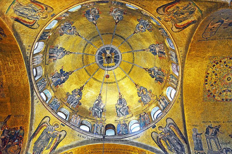 Мозаика купола церкви Осиос Лукас. Фокиде. Ок.1000г.