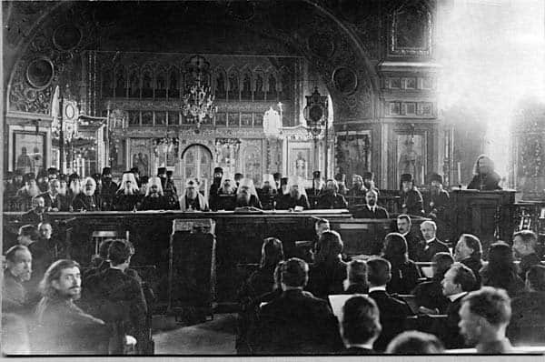 Поместный Собор Русской Православной Церкви, 1917&ndash;1918 годы