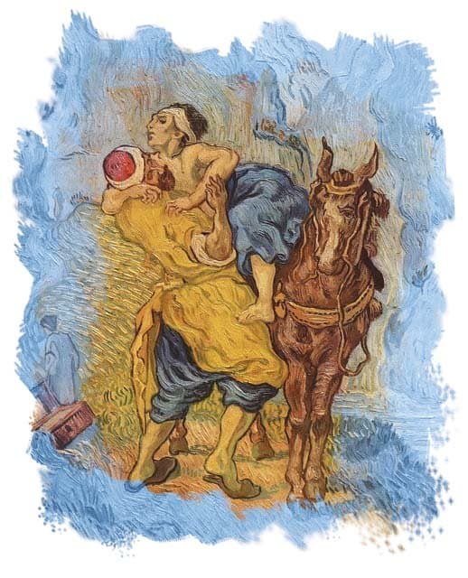 «Добрый самарянин». Винсент ван Гог, 1890  г.