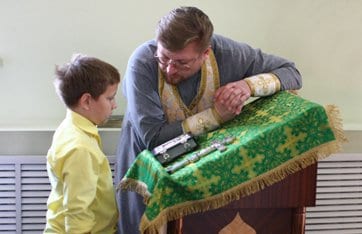В Никольском соборе Нижнего Новгорода впервые прошел праздник первой исповеди