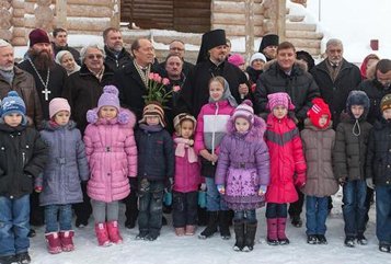 Псковичи подарили Латвии православный храм
