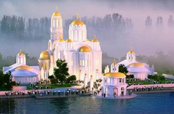 В Киеве возведут храмовый комплекс с диорамой Крещения Руси
