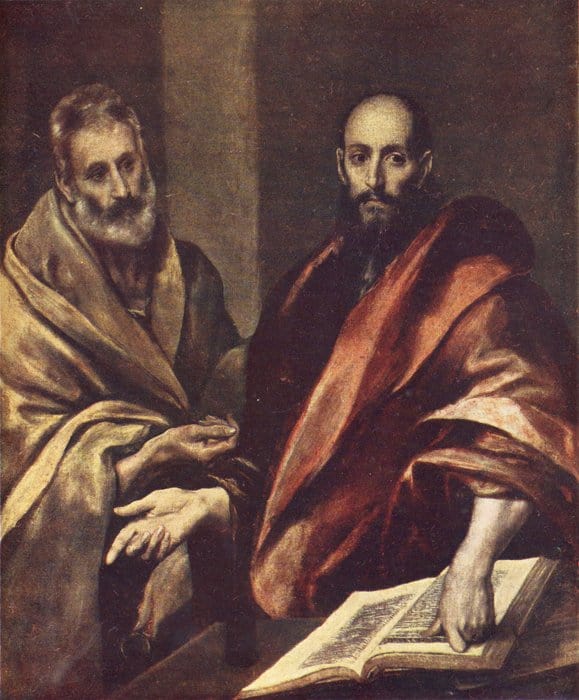 Эль Греко. Апостолы Петр и Павел