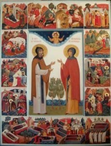 Иконы Петра и Февронии