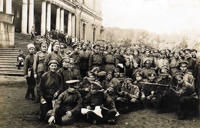 Батальон смерти у Инженерного замка — места дислокации в Петрограде. 1917
