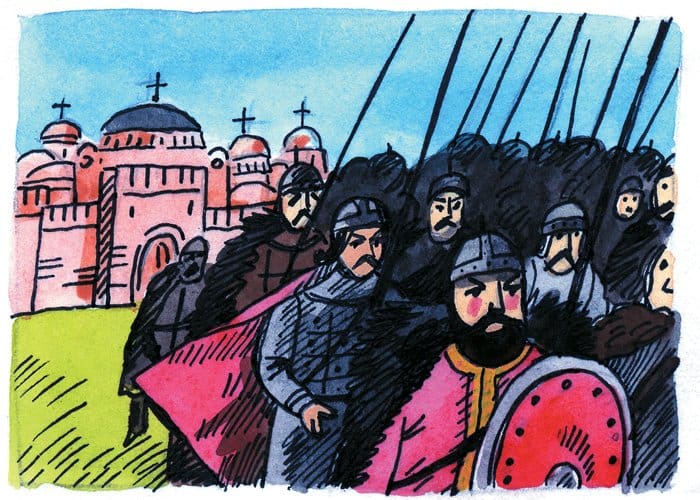 Вражеские войска отступили от Константинополя. Явление Богородицы и ее Покрова было знаком заступничества сил небесных за христианский народ.