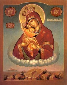 Почаевская икона Божьей матери