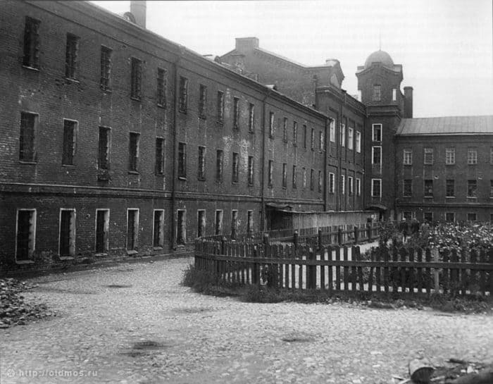 Таганская тюрьма (снесена в 1958 году) Архивное фото