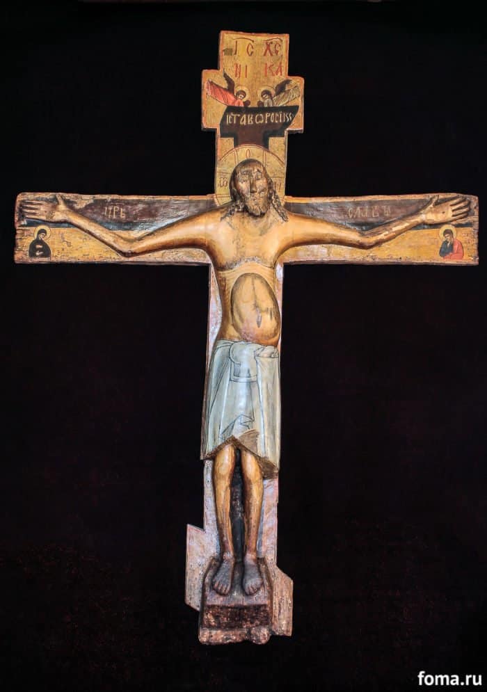 Общий вид Креста после реставрации. Фото предоставлено архивом Свято-Никольского женского монастыря в г. Переславле-Залесском