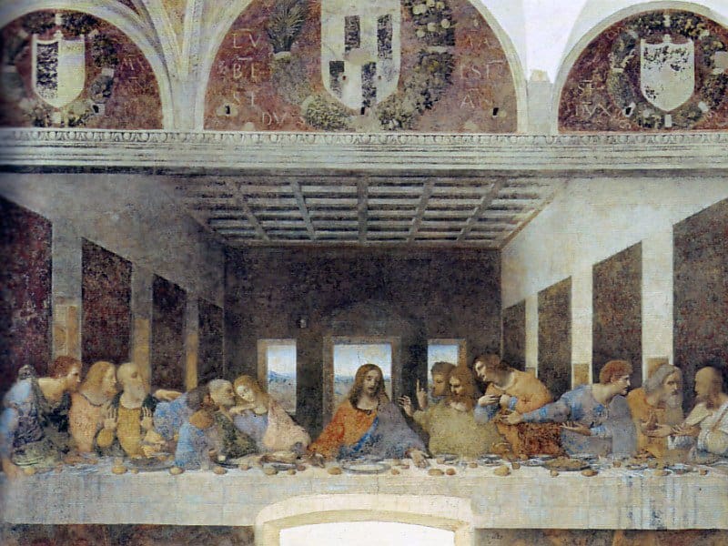 Тайная вечеря» Леонардо да Винчи - Православный журнал «Фома»