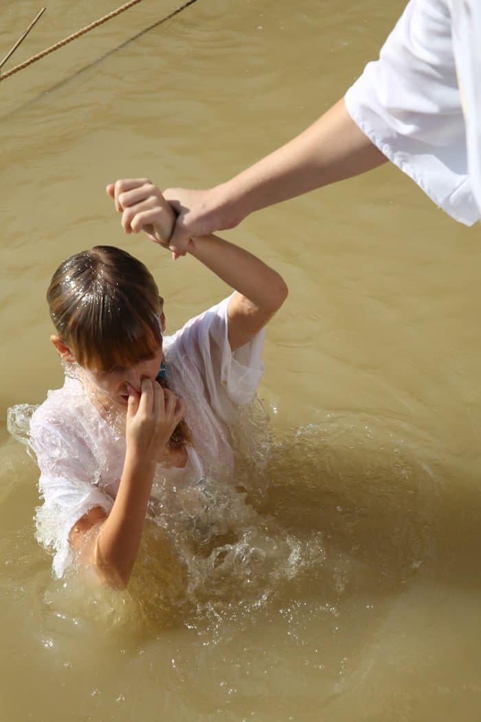 Крещение на реке Иордан
