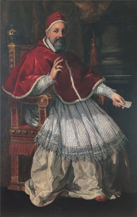 Папа Урбан VIII. Портрет Pietro da Cortona