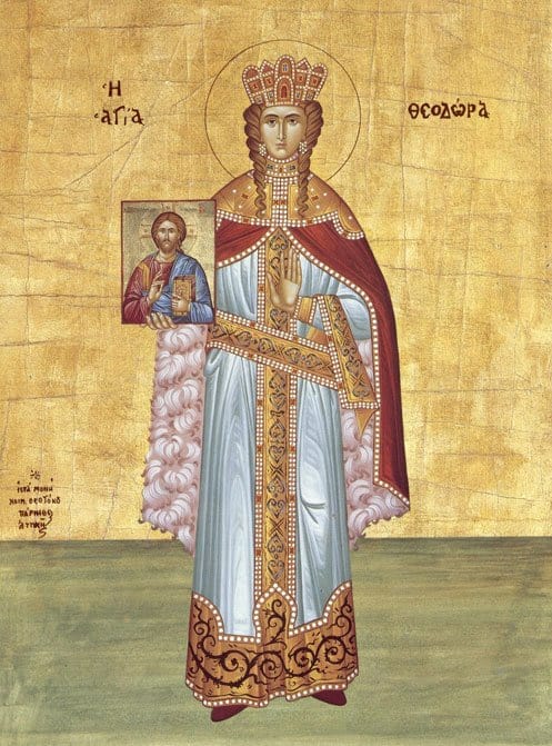 24 февраля – память святой благоверной царицы Феодоры