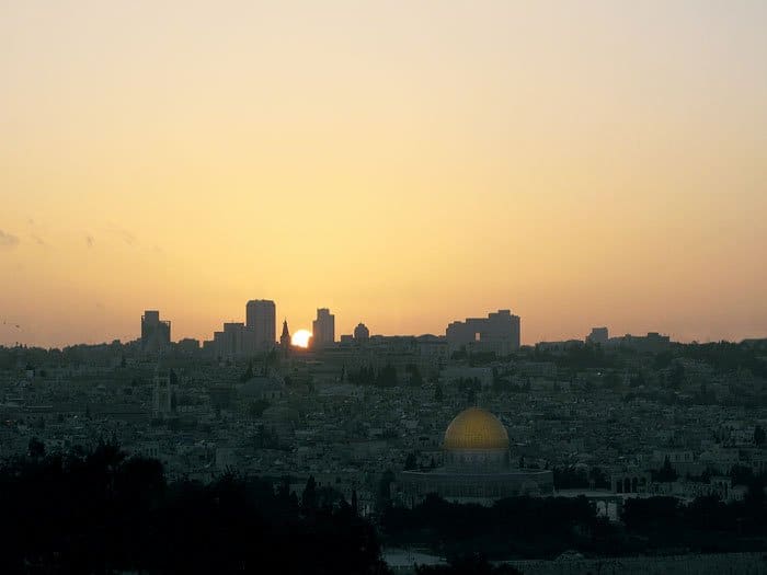 Иерусалим. Вид на Старый город. Фото протоиерея Алексея Семкина