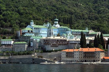 Русский Свято-Пантелеимонов монастырь на Афоне должны восстановить к концу 2014 года