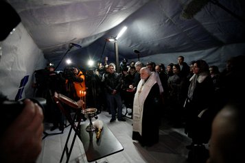 В Москве открылся первый благотворительный пункт обогрева для бездомных