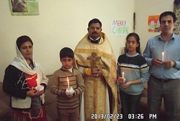 Семья из Ирана приняла православную веру