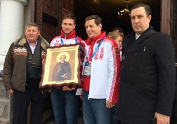 Для олимпийских сборных России, Украины, Беларуси и Молдовы написали иконы преподобного Сергия Радонежского
