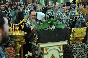 В Рязань принесены мощи преподобного Серафима Саровского