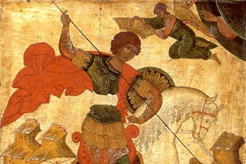 На Кипре замироточила икона святого великомученика Георгия Победоносца
