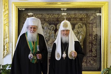 Прошла братская встреча Предстоятелей Русской и Болгарской Церквей