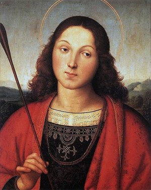 Картину Рафаэля «Святой Себастьян» представили в Милане после реставрации