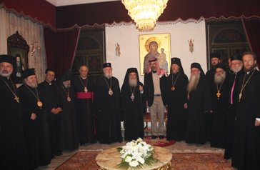 Представители Русской Церкви приняли участие в молитве о мире на реке Иордан