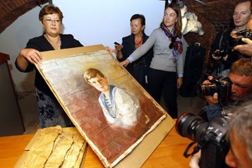 В Пушкине нашли неизвестный портрет святого цесаревича Алексея