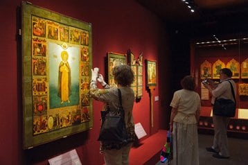 В Коломенском открылась выставка икон времен первых царей династии Романовых