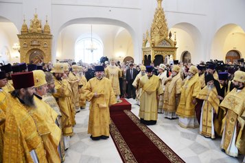 В Петербурге освящен восстановленный собор в честь Феодоровской иконы Божией Матери