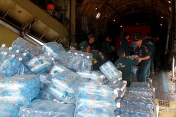 В Петербурге собрали более 13 тонн гуманитарной помощи для Дальнего Востока