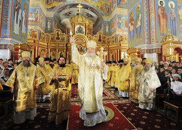 В Ханты-Мансийске освятили кафедральный собор Воскресения Христова