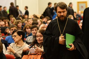 Митрополит Волоколамский Иларион рассказал студентам МИФИ о христианских конфессиях