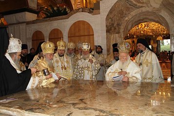 Патриарх Кирилл принял участие в освящении кафедрального храма в Подгорице