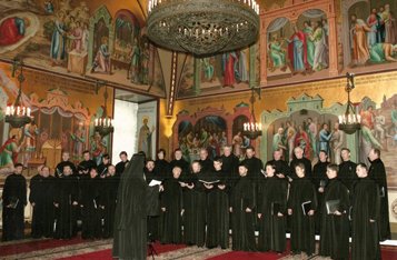 В Москве состоялся юбилейный концерт Патриаршего мужского хора «Благозвонница»