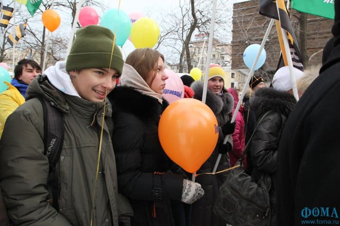 В Москве прошло шествие против оккультизма
