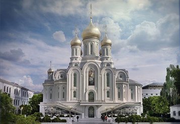 Проект нового храма Сретенского монастыря одобрен столичными властями