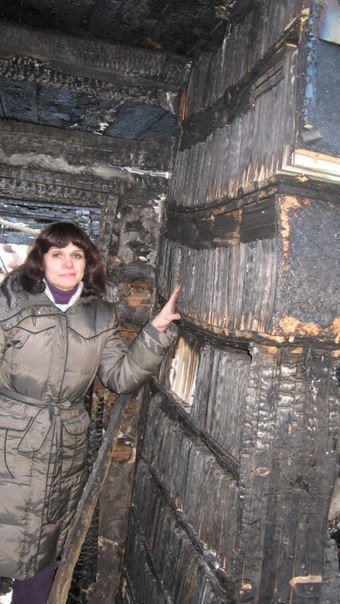 Сгорел дом у журналистки, сотрудницы фонда Андрея Первозванного Ирины Ахундовой