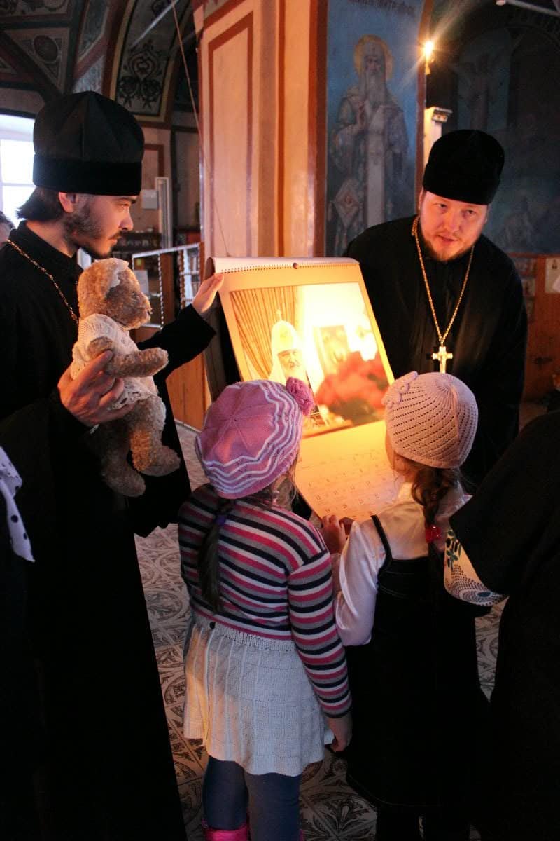 Патриарх Кирилл поздравил с семилетием Марину Трофимову из города Костерово