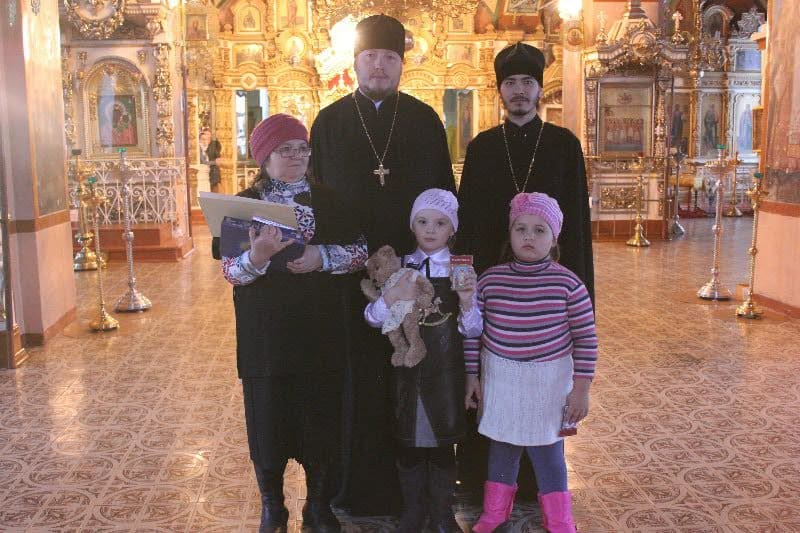 Патриарх Кирилл поздравил с семилетием Марину Трофимову из города Костерово