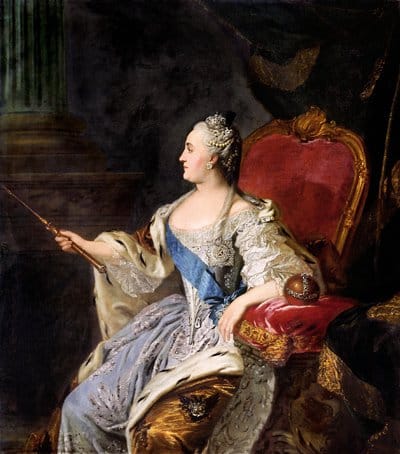 Императрица Екатерина II Великая. Ф. С. Рокотов, 1763 г.