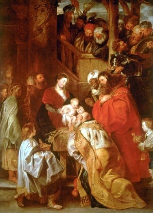 Поклонение волхвов. Питер Пауль Рубенс, ок. 1620 г.