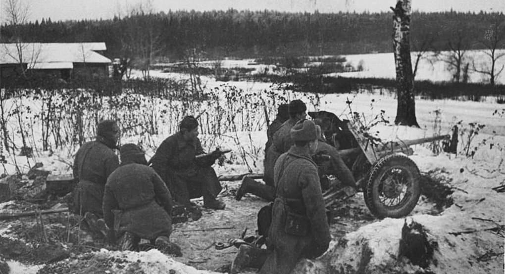 Фото оборона москвы во время великой отечественной войны