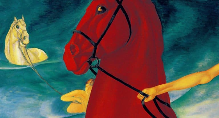 Петров водкин купание красного коня фото