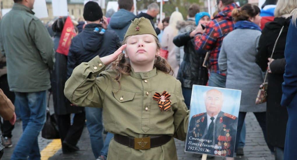 Присяга в президентском полку 2017