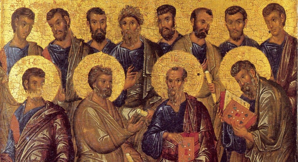 Собор славных и всехвальных Двенадцати Апостолов Христовых православные чтят 13 июля