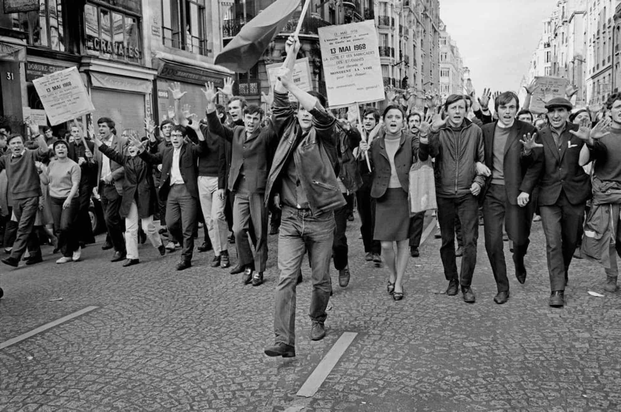 1968 Студенческие демонстрации во Франции