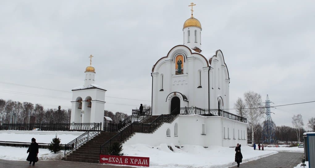 Храм матроны московской в москве фото снаружи