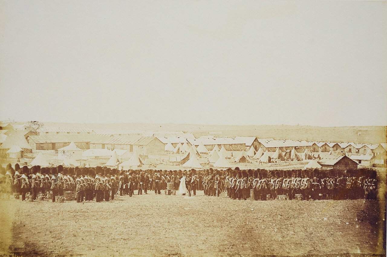 Богослужение в лагере британских войск под Балаклавой.Фото: Джеймс Робертсон